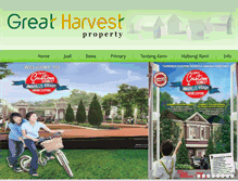Tablet Screenshot of greatharvestproperty.com